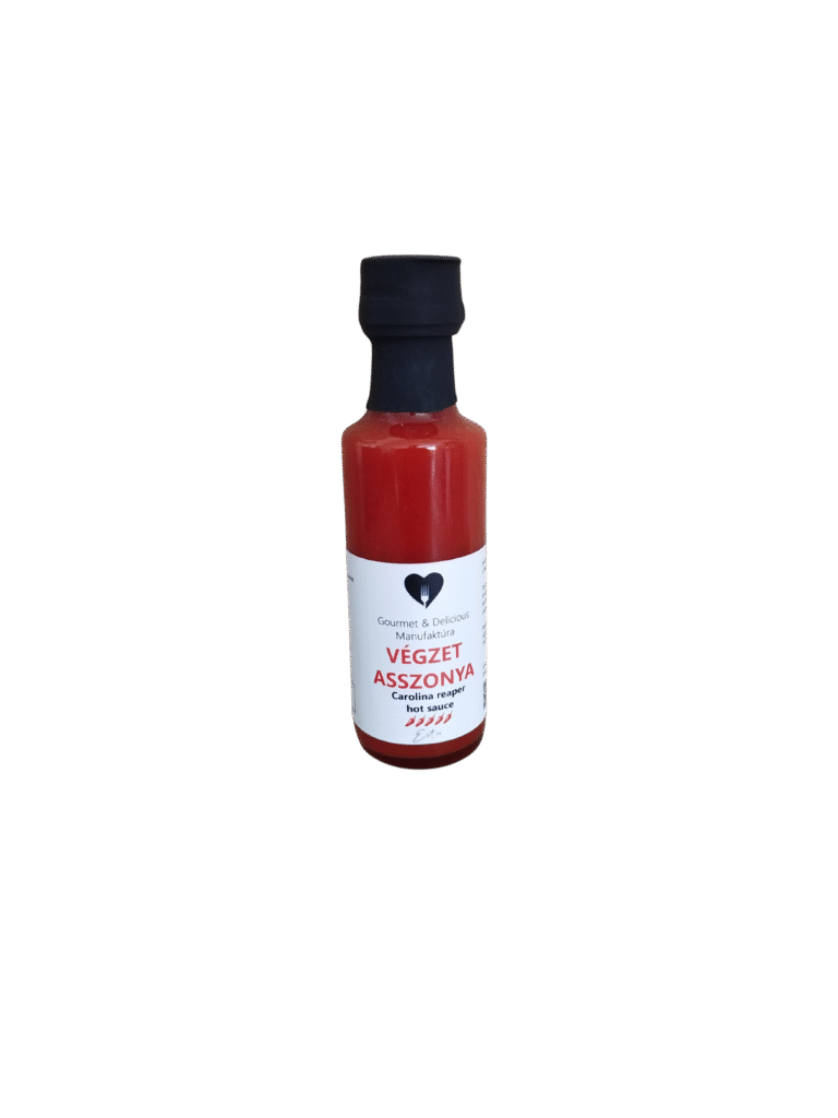 Végzet Asszonya chili szósz Carolina reaper chilivel