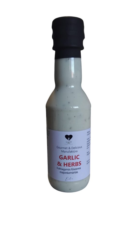 garlic & herbes majonézes szósz