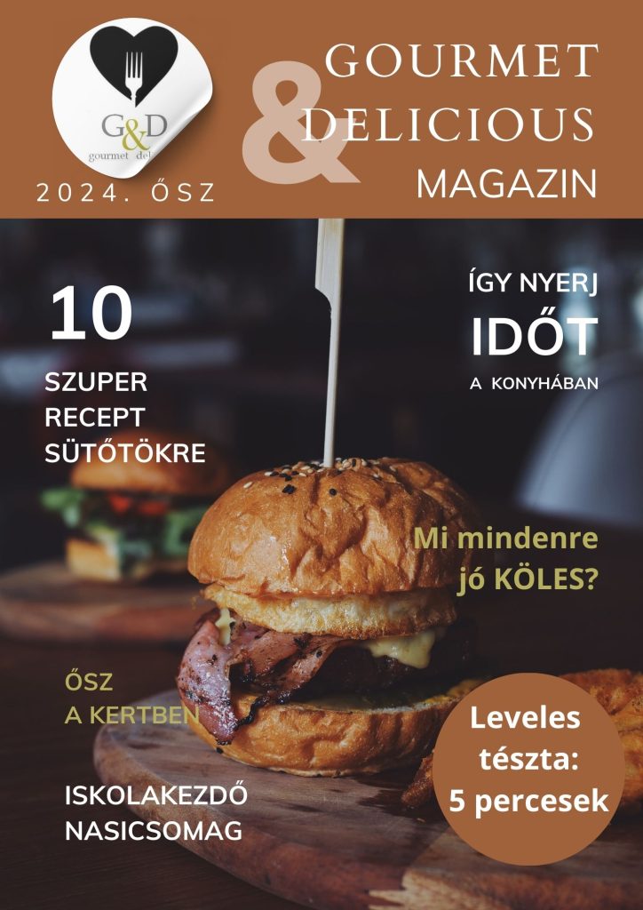 gourmet magazin ősz 2024